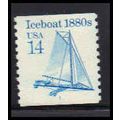 2134 14c Iceboat Fine MNH Dry Gum CNS 1 PA5935