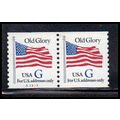 2890 32c G Old Glory Very Fine MNH CNP Left A23...