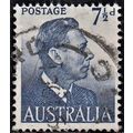 AUSTRALIA, 1951 7.5d George VI, SG 251 (Scott #...