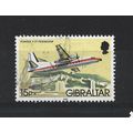 Gibraltar.SG467 15p Fokker F.27 Friendship.Fine...