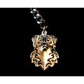 AUSTRALIAN SHEPHERD DOG KEY RING WITH KEY CHAIN...