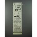 1913 Mellin's Baby Food Ad - Evangeline Bland