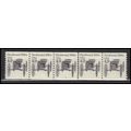 2124 4.9c Buckboard Very Fine MNH Dry Gum PNC 3...