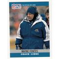 1990 Pro Set Football card 106 Lion's Coach Way...