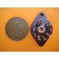 One NOS B9A Vintage, Silver Plate, Paxolin Wafe...