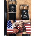 Mixed Variety Lot Black Leather Accordion Strap...