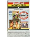 1989 programme Bradford Northern v. Wakefield