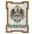 Reichspost Posthausschild 1900 German Post Offi...