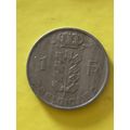 Umlaufmünze Belgien 1 Franc 1968 Belgique