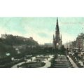 Princes Street, West, Edinburgh, Reis Postcard