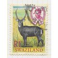SWAZILAND 1969 WILD ANIMALS NATIVE R1 WATERBUCK...