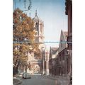 D102454 Oxford. Tom Tower. Christ Church Colleg...