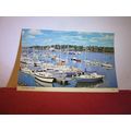 LYMINGTON RIVER, Hampshire. used postcard by E ...