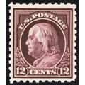 474, Mint VF/XF NH 12¢ - Rich Color! - Stuart Katz