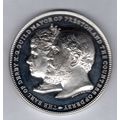 Preston Guild Merchant Medallion, white metal 1...