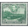 British Guiana 1938 SG312a 24c Blue-Green Wmk S...
