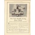 yale towne mfg company 1910 double acting door ...