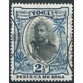 Tonga 1921 SG58 2 1/2d Black & Blue Fine Used ....