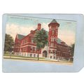 IA Fort Madison Postcard High School state_box3~80