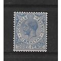 Gibraltar.S109 3d Ultramarine.Mounted Mint.July20