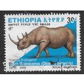 ETH 2005 30c 'BLACK RHINOCEROS' FINE USED (EBID...