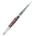 6 ½" Stainless Steel Cross Lock Tweezers w/Wood...