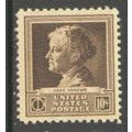 878 10c Jane Addams Fine MNH GA0466