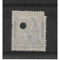 Spain.SG214a 1p Lilac.Mounted Mint.Feb22