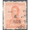 Argentina stamps SG455 - 1917 - Jose de San Mar...
