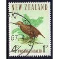 New Zealand 1966 Health Stamp - Weka 4d + 1d Used