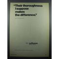 1980 Lufthansa Airlines Ad - Their Thoroughness