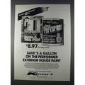 1980 Kmart The Performer Extrerior House Paint Ad
