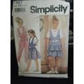 Simplicity 7887 Girl's Jumpsuit, Jumpers & Top ...