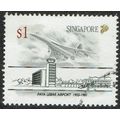 Singapore 1991 Civil Aviation $1 Multicoloured ...