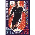 Match Attax 2016/2017 369 Jordan Henderson Away...