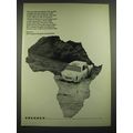 1968 Peugeot Cars Ad - The East African Safari is the world's roughest test