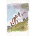 Roald Dahl Danny Book Flying A Kite Postcard