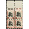 834, Mint NH $5 23481 23476 Plate Block Durland...