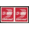 C83a, Mint VF NH 13¢ Imperforate Pair Error - S...