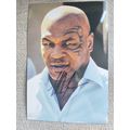 Genuine, Signed, 6"x9" Photo, Mike Tyson (Boxin...