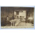 vintage postcard Langeais Chateau Grand Saloon