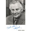 Derek Bond as Mature Portrait Rare Undedicated ...