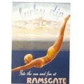 OPIE PUBLISHED TOURISM RAMSGATE UK FREE POST