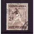 SOUTH WEST AFRICA 1954 SG155 2d WHITE LADY FINE...