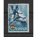 Ghana.SG217 2s Crowned Cranes.Fine Used.Nov21