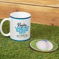 Rugby Mug & Coaster Set 9.5 CM