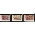 St. Helena Stamps Scott #335 To 337, Mint Never...
