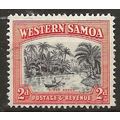 Samoa 1935 SG182 2d Black & Orange Fine Used .