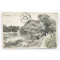 1906 postcard La Marne au pont de Chennevieres