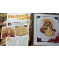 Poinsettia Angel Cross Stitch Chart Magazine Ch...